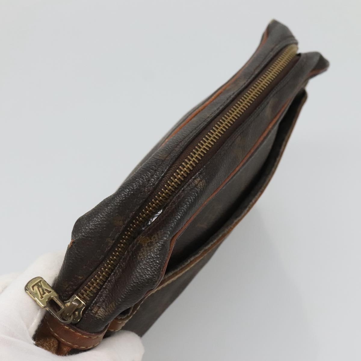 LOUIS VUITTON Monogram Clutch Bag 3Set LV Auth bs27528