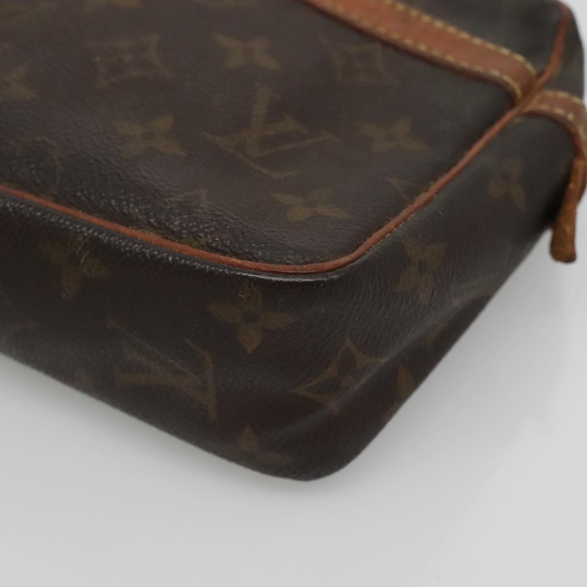 LOUIS VUITTON Monogram Clutch Bag 3Set LV Auth bs27528