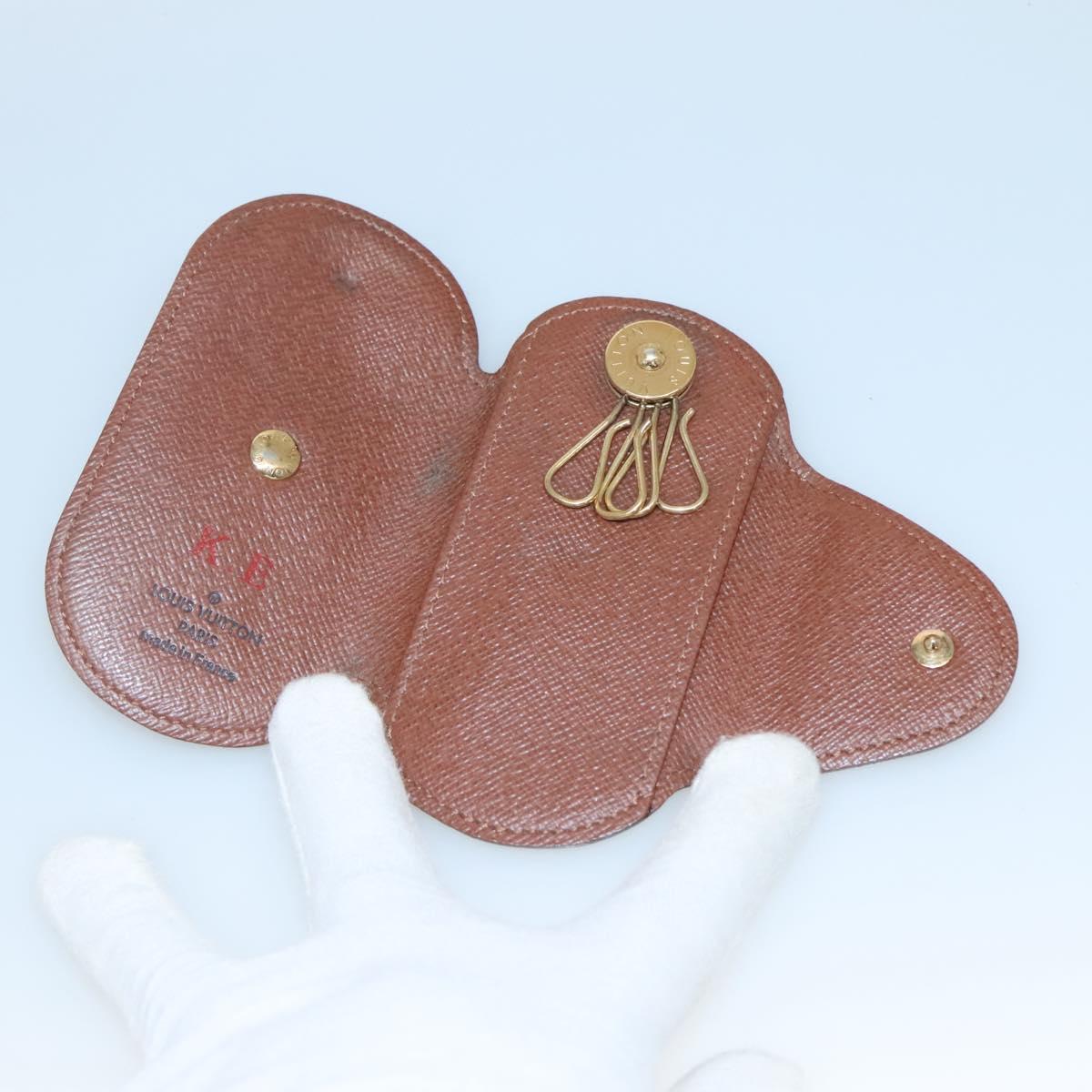 LOUIS VUITTON Monogram Clutch Bag 3Set LV Auth bs27528