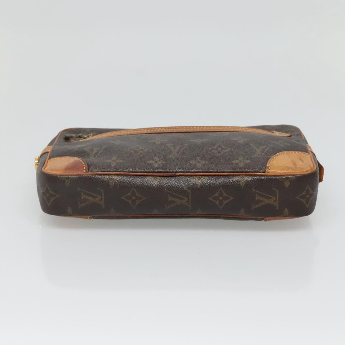 LOUIS VUITTON Monogram Clutch Bag 3Set LV Auth bs27528