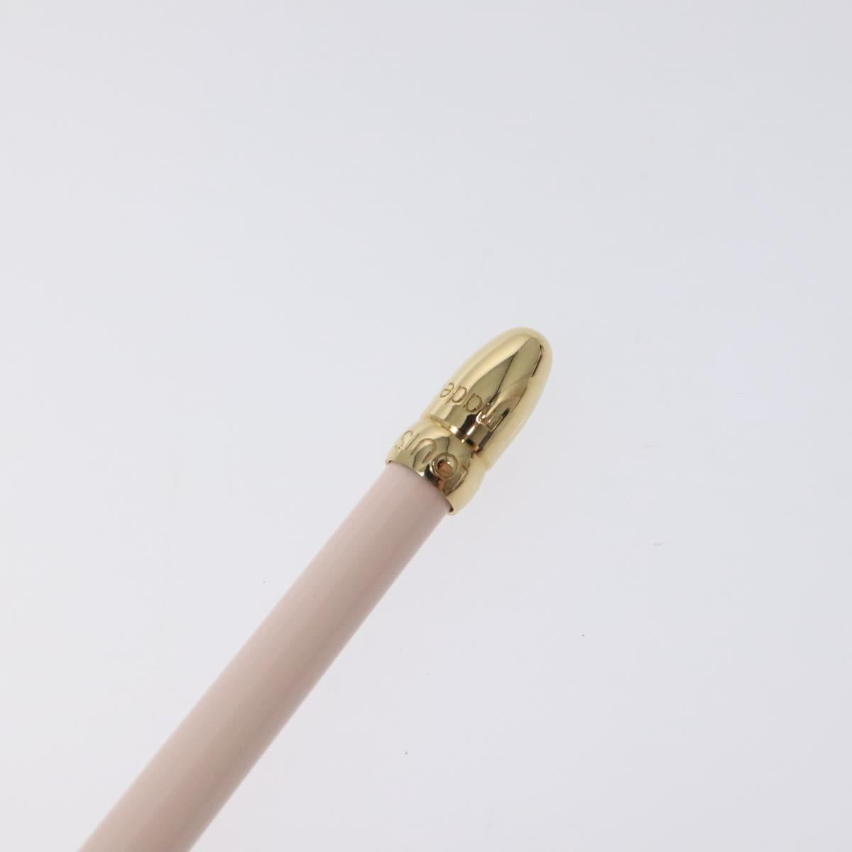LOUIS VUITTON Mechanical Pencil Pen Pink LV Auth bs27529