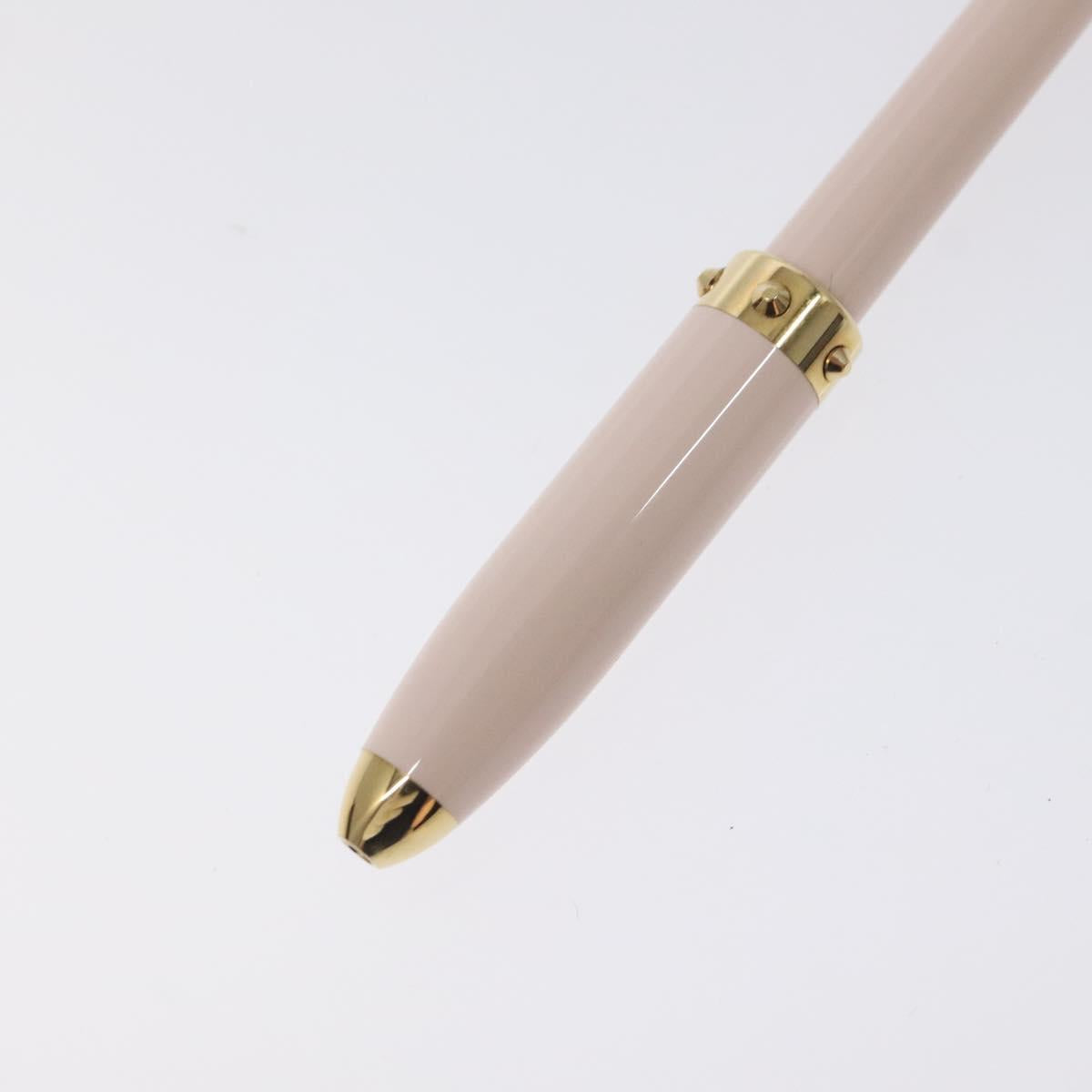 LOUIS VUITTON Mechanical Pencil Pen Pink LV Auth bs27529