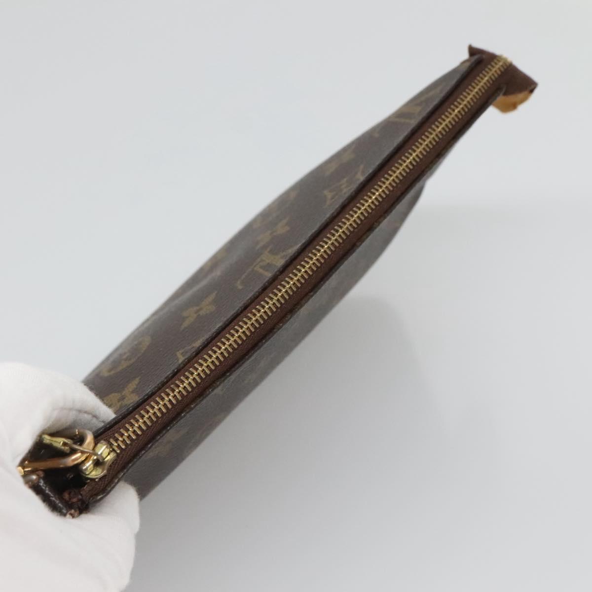 LOUIS VUITTON Monogram Pochette Accessoires Pouch M51980 LV Auth bs27577