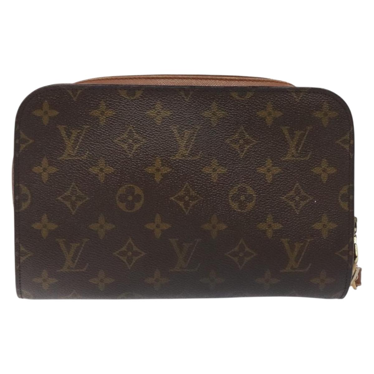 LOUIS VUITTON Monogram Orsay Clutch Bag M51790 LV Auth bs27579