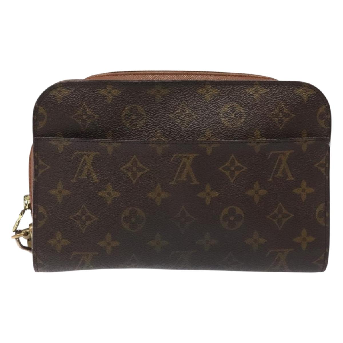 LOUIS VUITTON Monogram Orsay Clutch Bag M51790 LV Auth bs27579