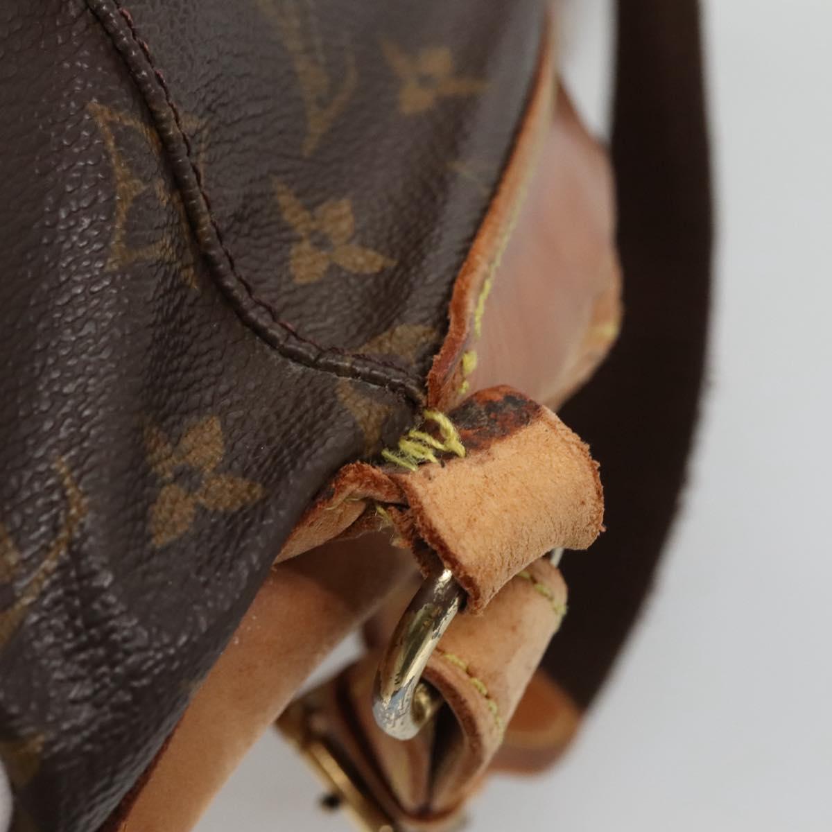 LOUIS VUITTON Monogram Montsouris GM Backpack M51135 LV Auth bs27583