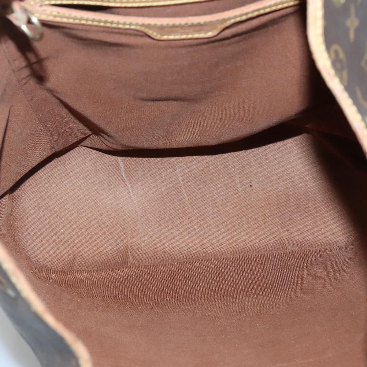 LOUIS VUITTON Monogram Montsouris GM Backpack M51135 LV Auth bs27583