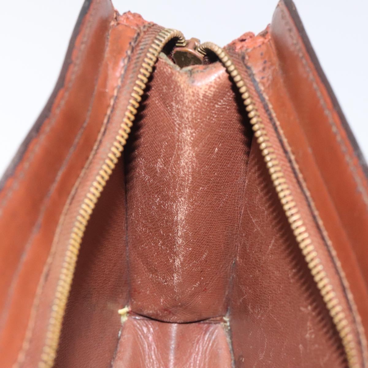 LOUIS VUITTON Monogram Pochette Homme Clutch Bag M51795 LV Auth bs27610