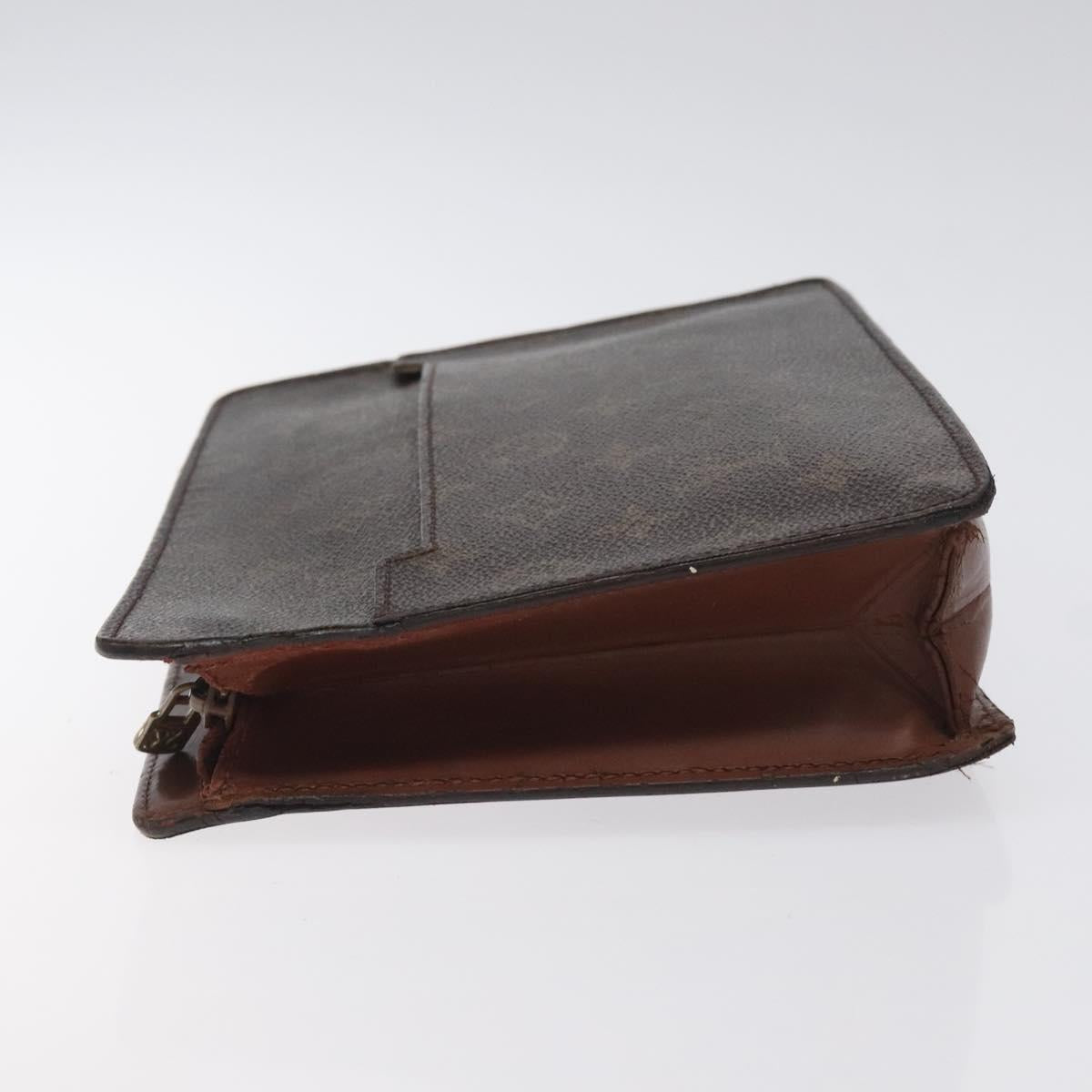 LOUIS VUITTON Monogram Pochette Homme Clutch Bag M51795 LV Auth bs27610