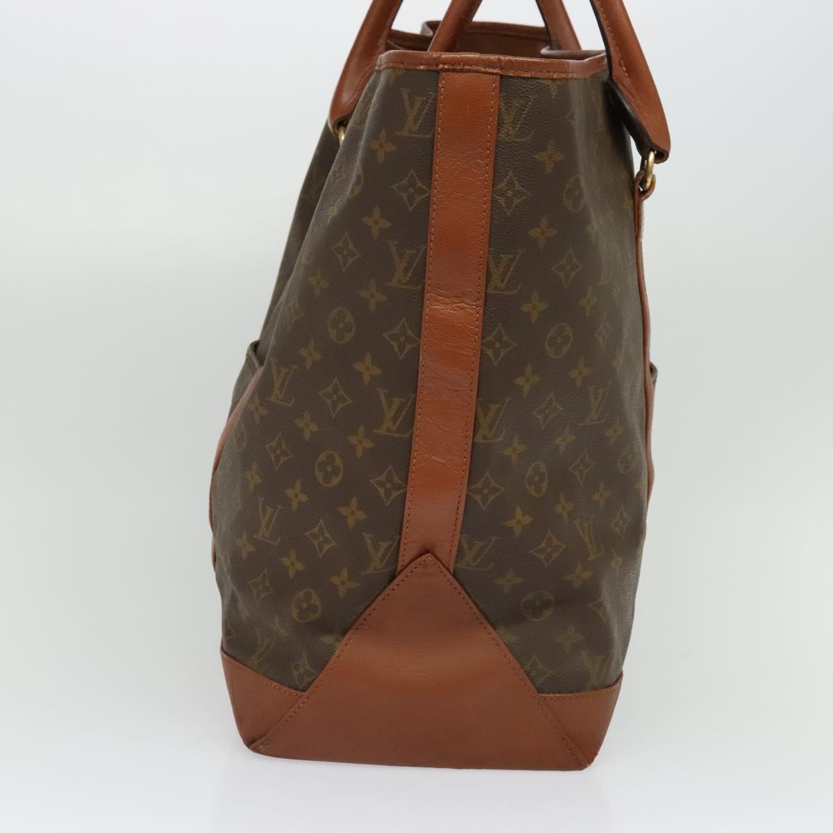 LOUIS VUITTON Monogram Sac Weekend GM Tote Bag M42420 LV Auth bs27623