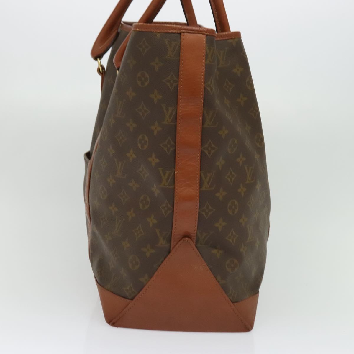 LOUIS VUITTON Monogram Sac Weekend GM Tote Bag M42420 LV Auth bs27623