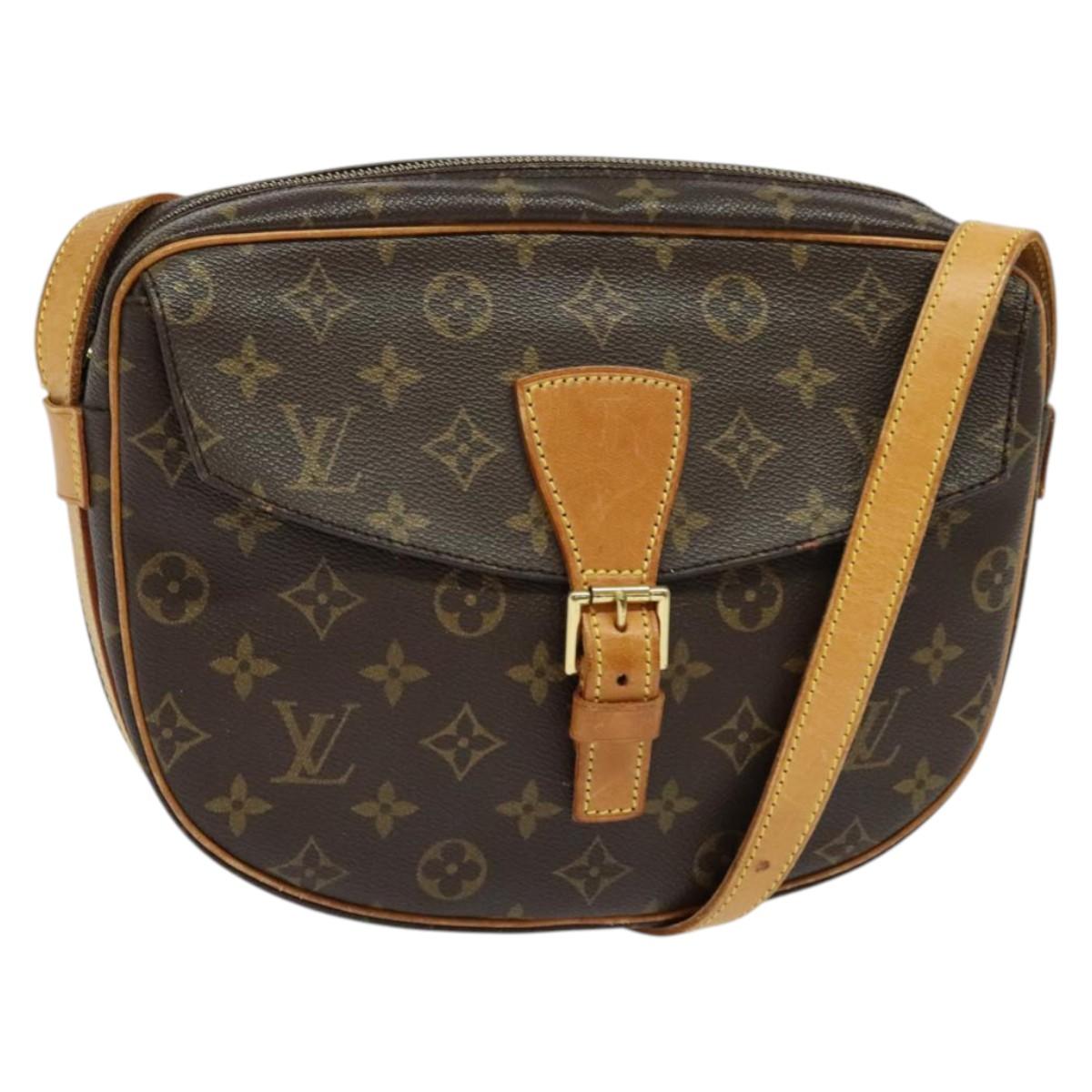 LOUIS VUITTON Monogram Jeune Fille GM Shoulder Bag M51225 LV Auth bs27664