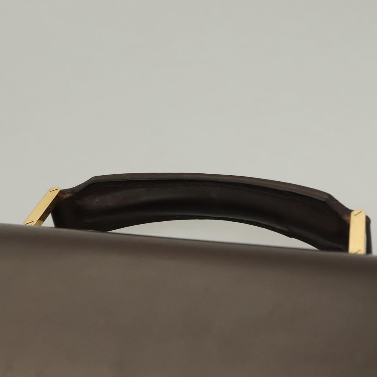 LOUIS VUITTON Damier Ebene Altona GM Hand Bag N53312 LV Auth bs27669