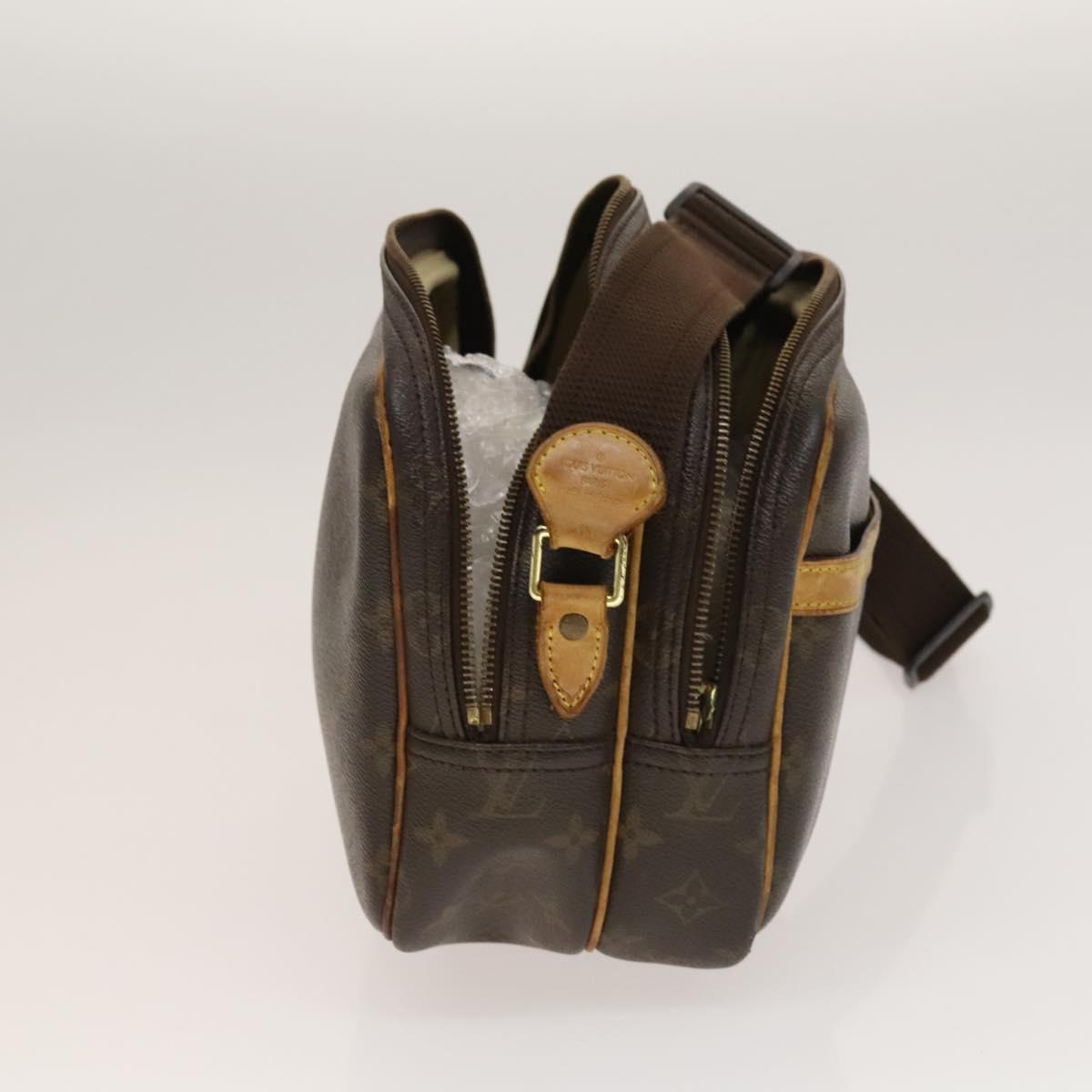 LOUIS VUITTON Monogram Reporter PM Shoulder Bag M45254 LV Auth bs27726