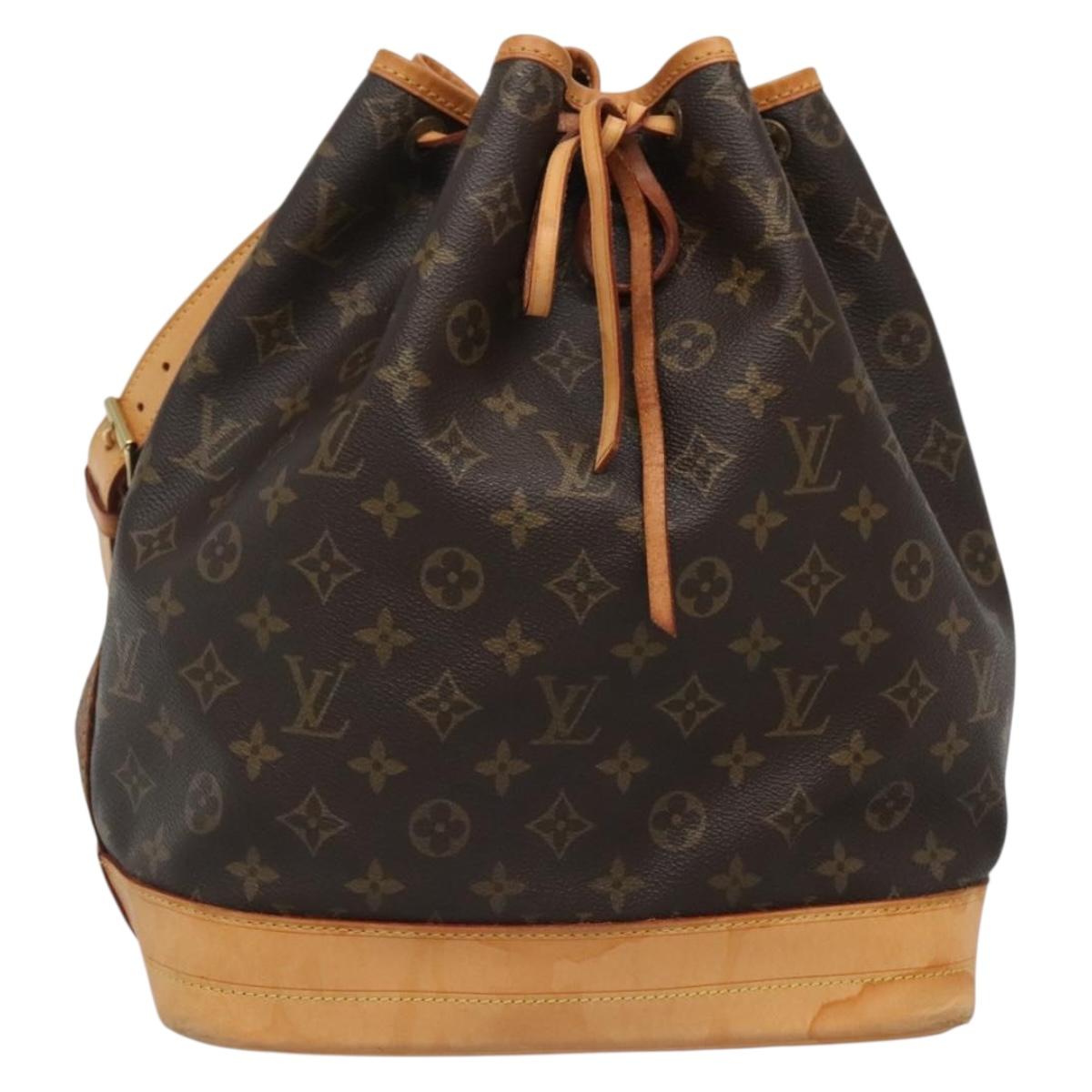 LOUIS VUITTON Monogram Noe Shoulder Bag M42224 LV Auth bs27729