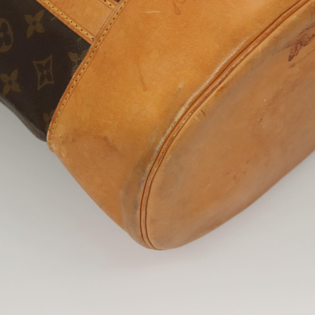 LOUIS VUITTON Monogram Randonnee GM Shoulder Bag M42244 LV Auth bs27732