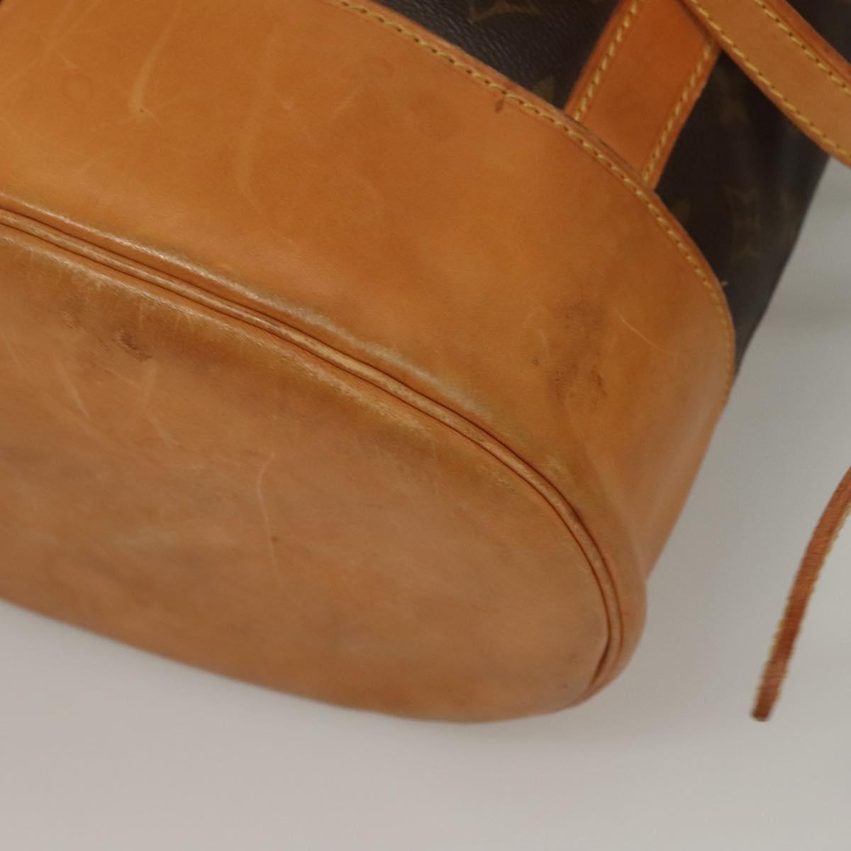 LOUIS VUITTON Monogram Randonnee GM Shoulder Bag M42244 LV Auth bs27732