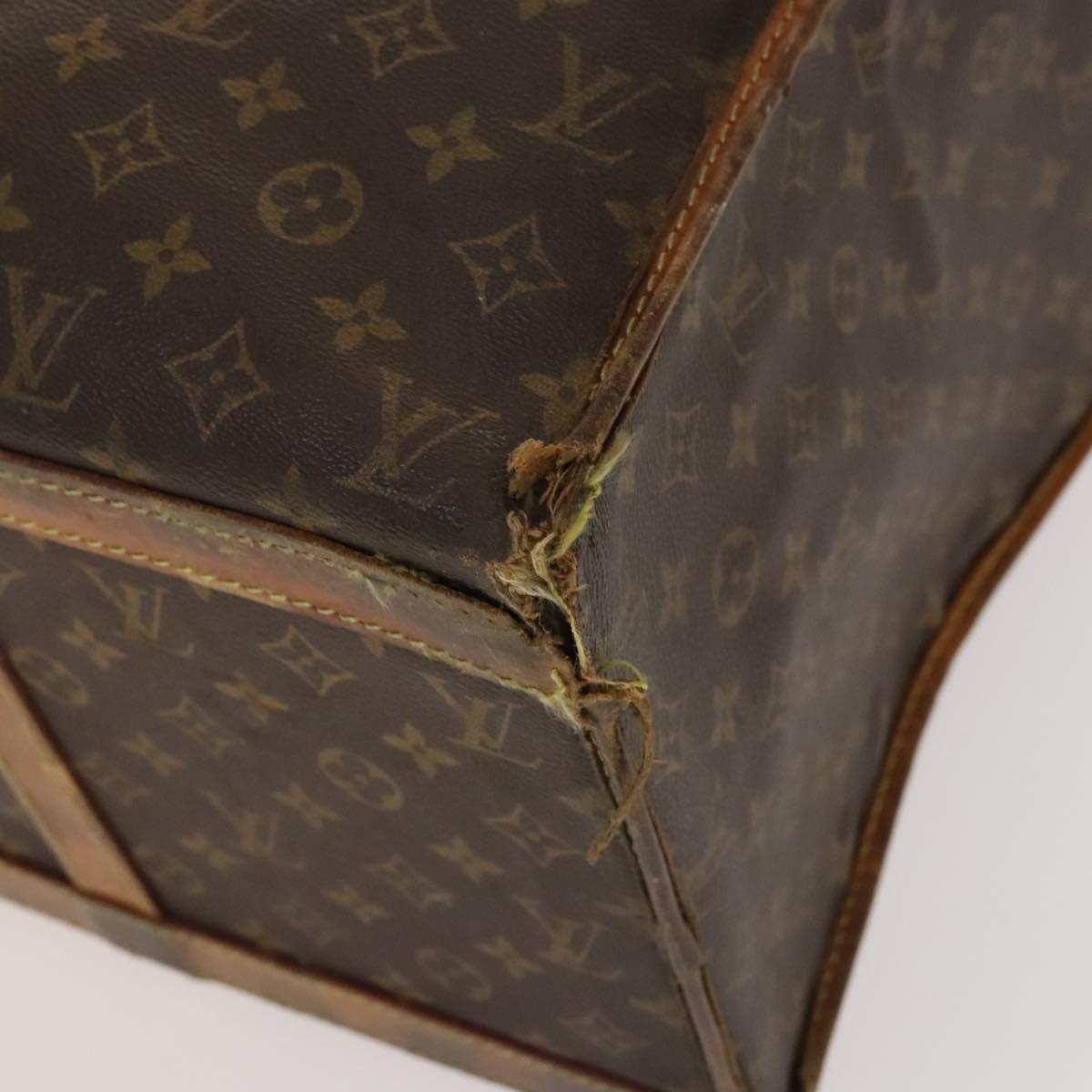 LOUIS VUITTON Monogram Sackshan 55 Pet Carry M42021 LV Auth bs27737