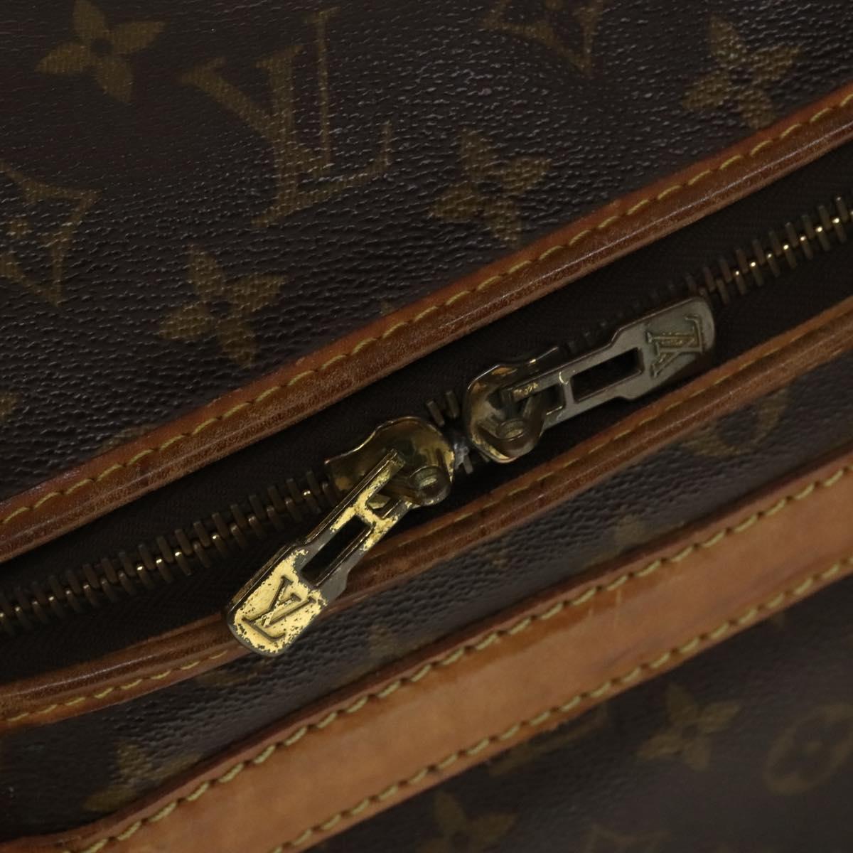 LOUIS VUITTON Monogram Sackshan 55 Pet Carry M42021 LV Auth bs27737