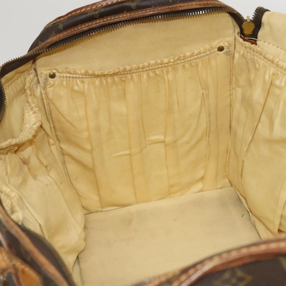 LOUIS VUITTON Monogram Sackshan 55 Pet Carry M42021 LV Auth bs27737