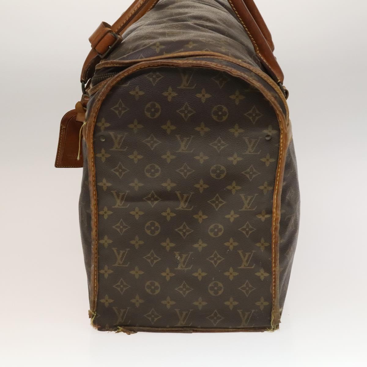 LOUIS VUITTON Monogram Sackshan 55 Pet Carry M42021 LV Auth bs27737