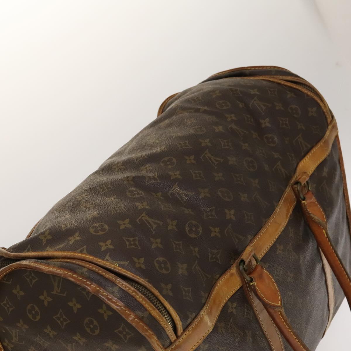 LOUIS VUITTON Monogram Sackshan 55 Pet Carry M42021 LV Auth bs27737
