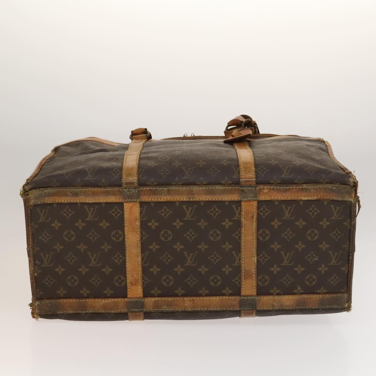 LOUIS VUITTON Monogram Sackshan 55 Pet Carry M42021 LV Auth bs27737