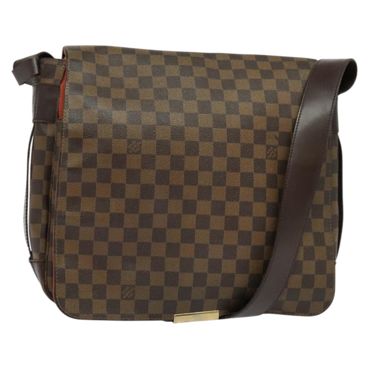 LOUIS VUITTON Damier Ebene Bastille Shoulder Bag N45258 LV Auth bs27749