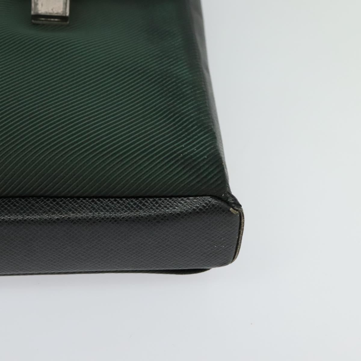 LOUIS VUITTON Taiga Saratov GM Shoulder Bag Ardoise M30882 LV Auth bs27760