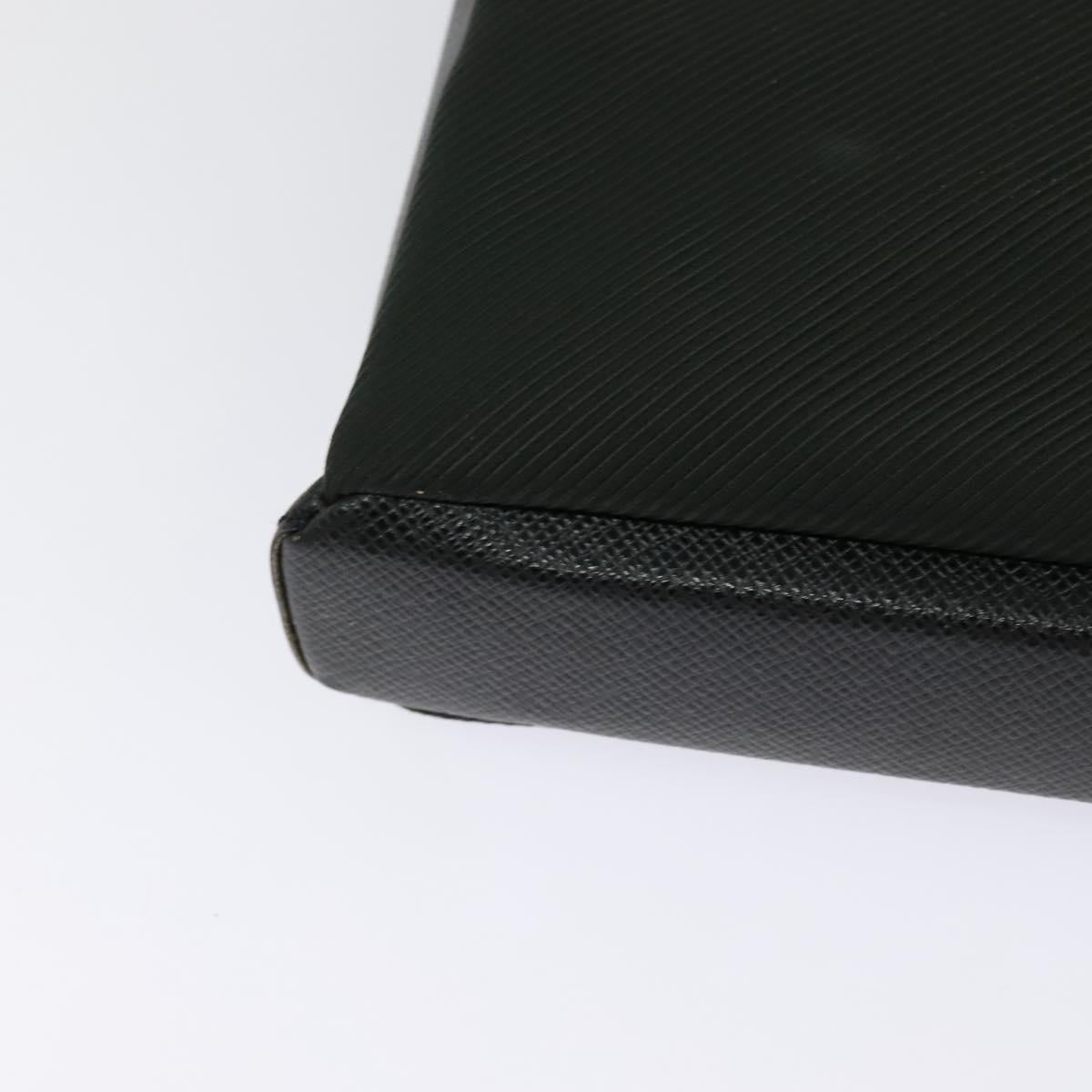 LOUIS VUITTON Taiga Saratov GM Shoulder Bag Ardoise M30882 LV Auth bs27760