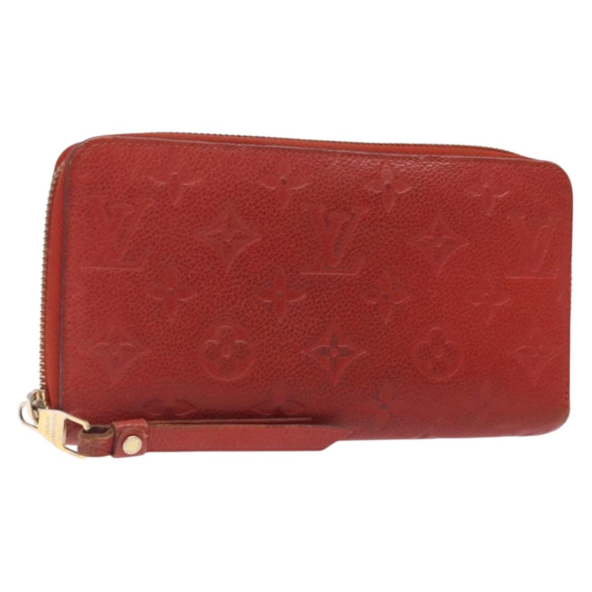 LOUIS VUITTON Empreinte Portefeuille Secret Ron Wallet Orian M60297 Auth bs27770