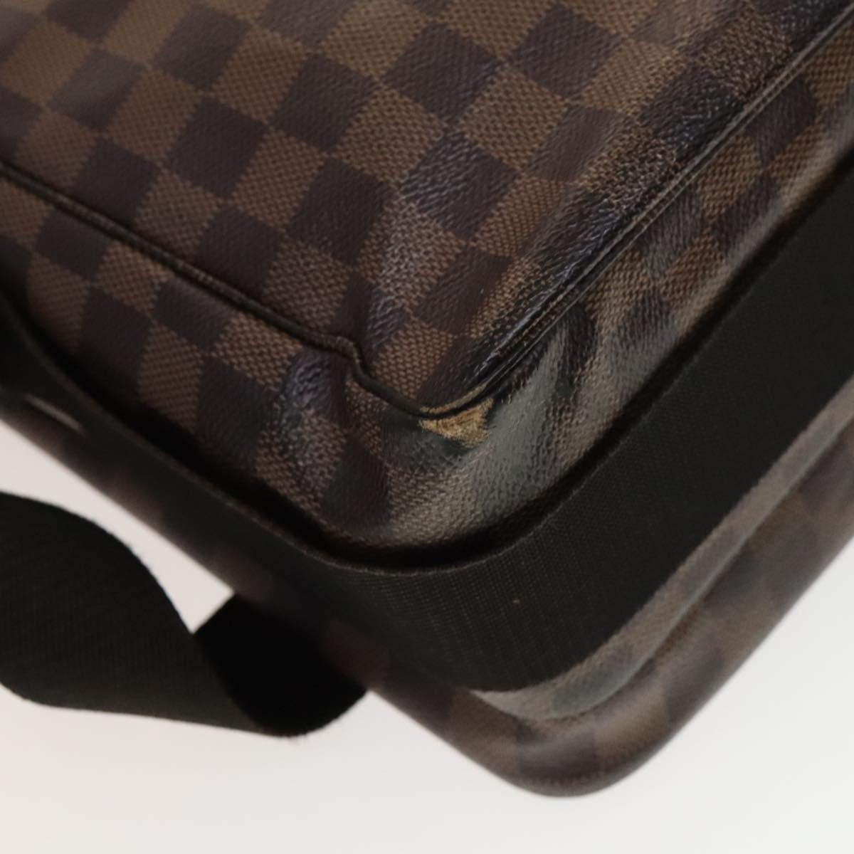 LOUIS VUITTON Damier Ebene Broadway Shoulder Bag N42270 LV Auth bs27810