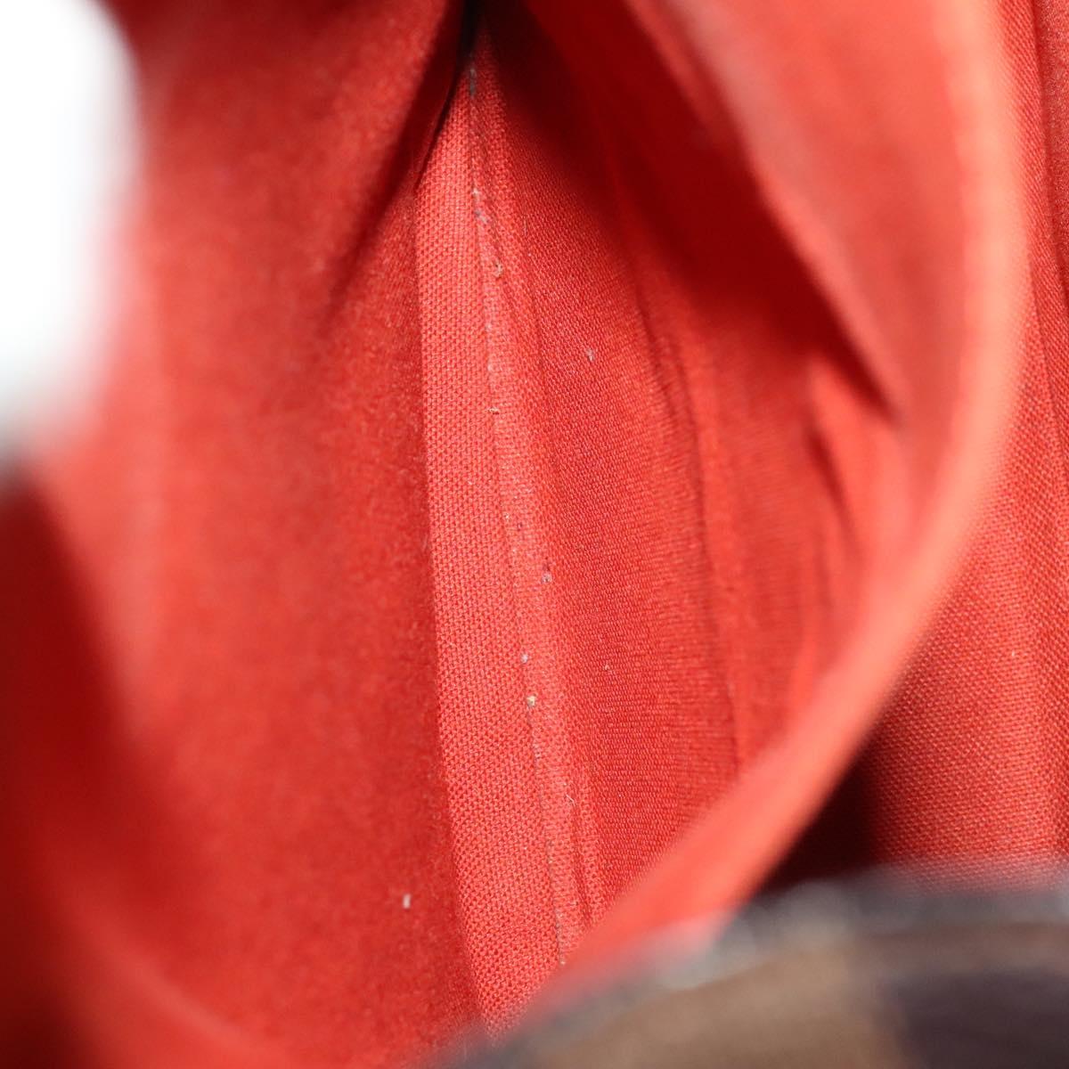 LOUIS VUITTON Damier Ebene Broadway Shoulder Bag N42270 LV Auth bs27810