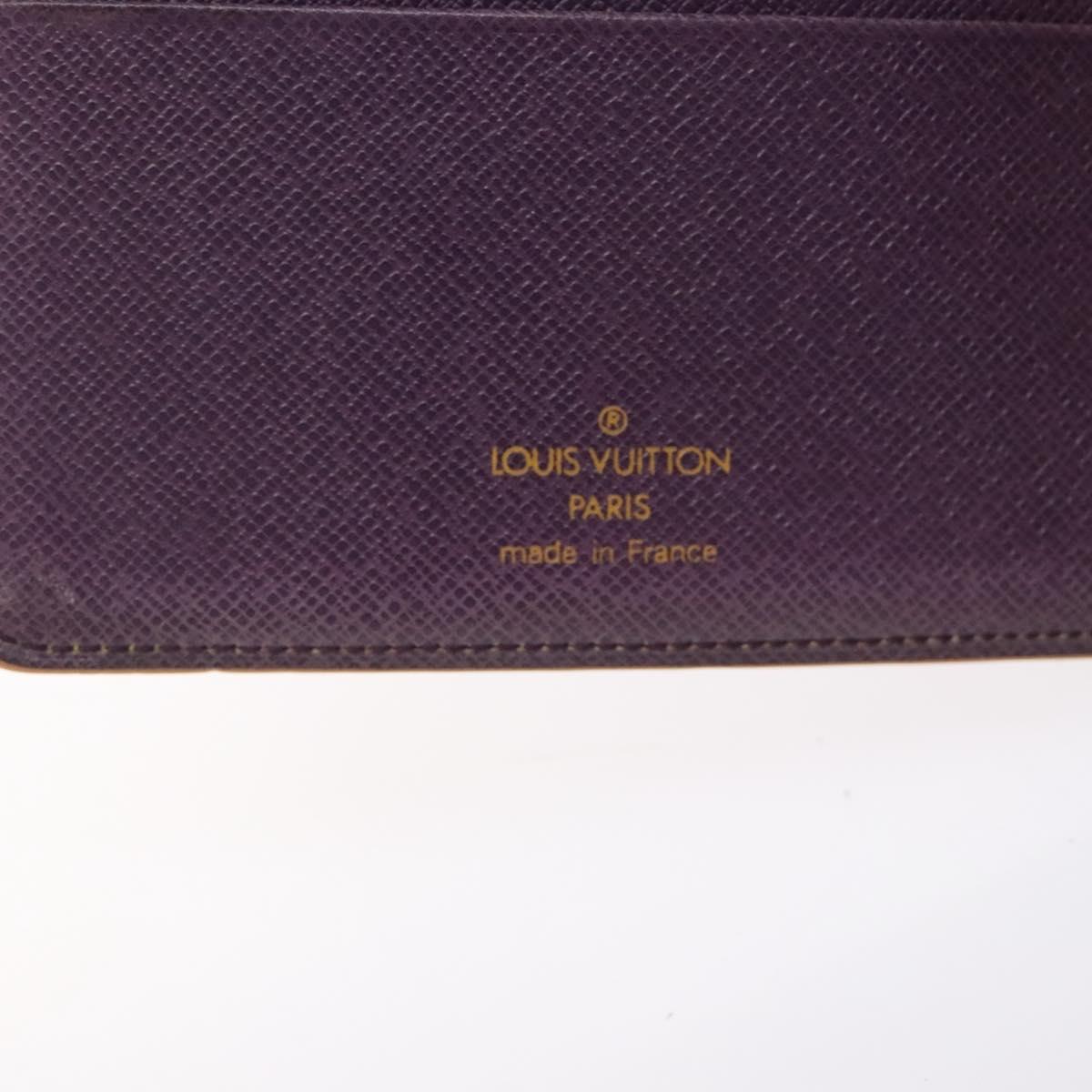 LOUIS VUITTON Epi Agenda MM Day Planner Cover Yellow R20049 LV Auth bs27869