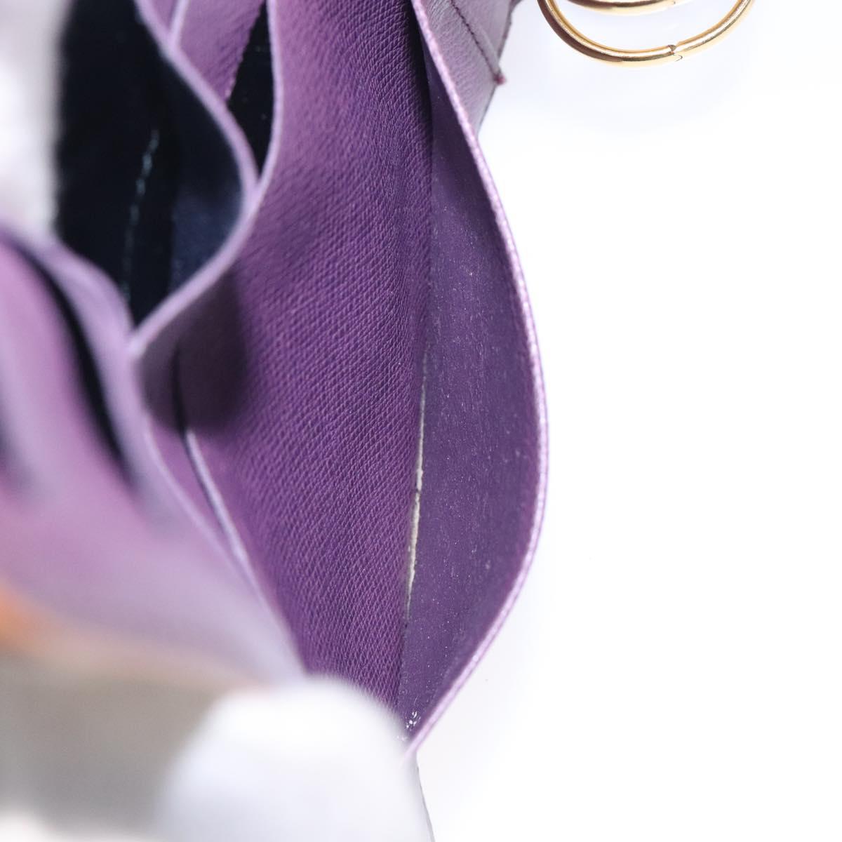 LOUIS VUITTON Epi Agenda MM Day Planner Cover Yellow R20049 LV Auth bs27869