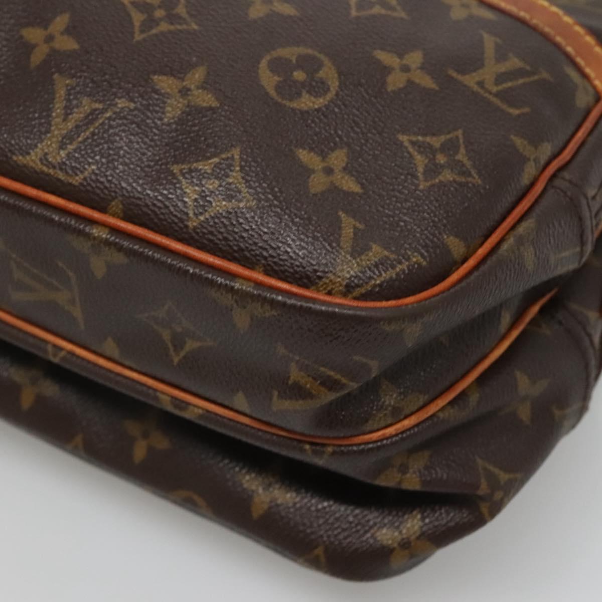 LOUIS VUITTON Monogram Reporter PM Shoulder Bag M45254 LV Auth bs27949