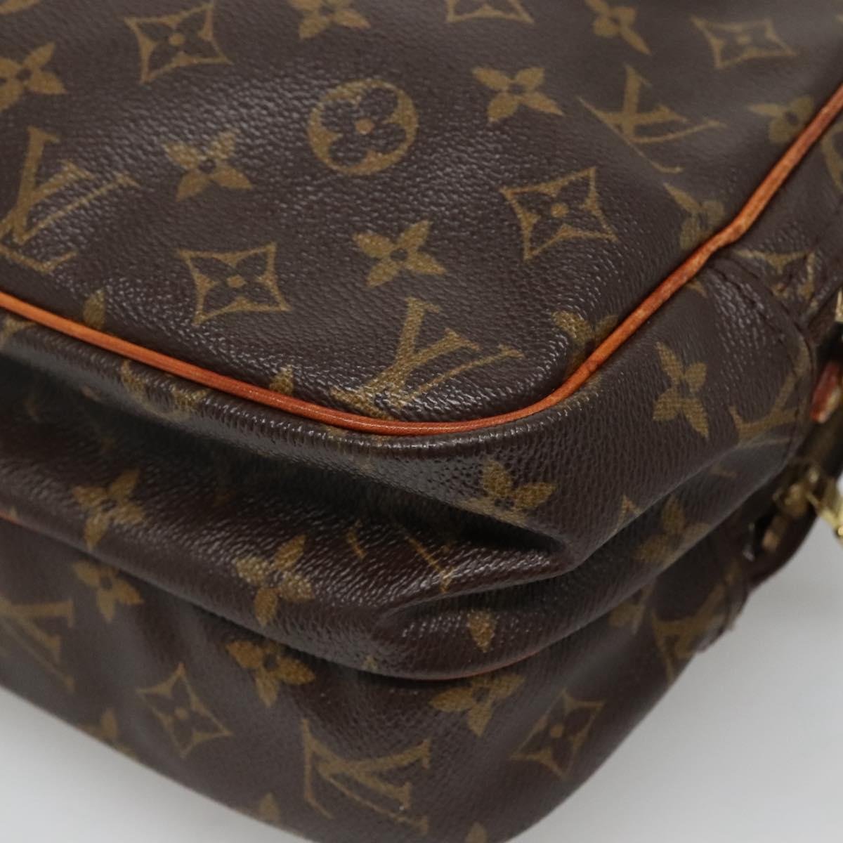 LOUIS VUITTON Monogram Reporter PM Shoulder Bag M45254 LV Auth bs27949