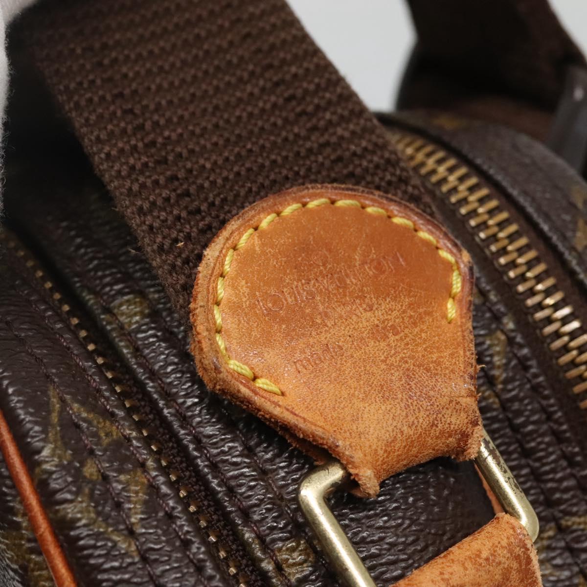 LOUIS VUITTON Monogram Reporter PM Shoulder Bag M45254 LV Auth bs27949