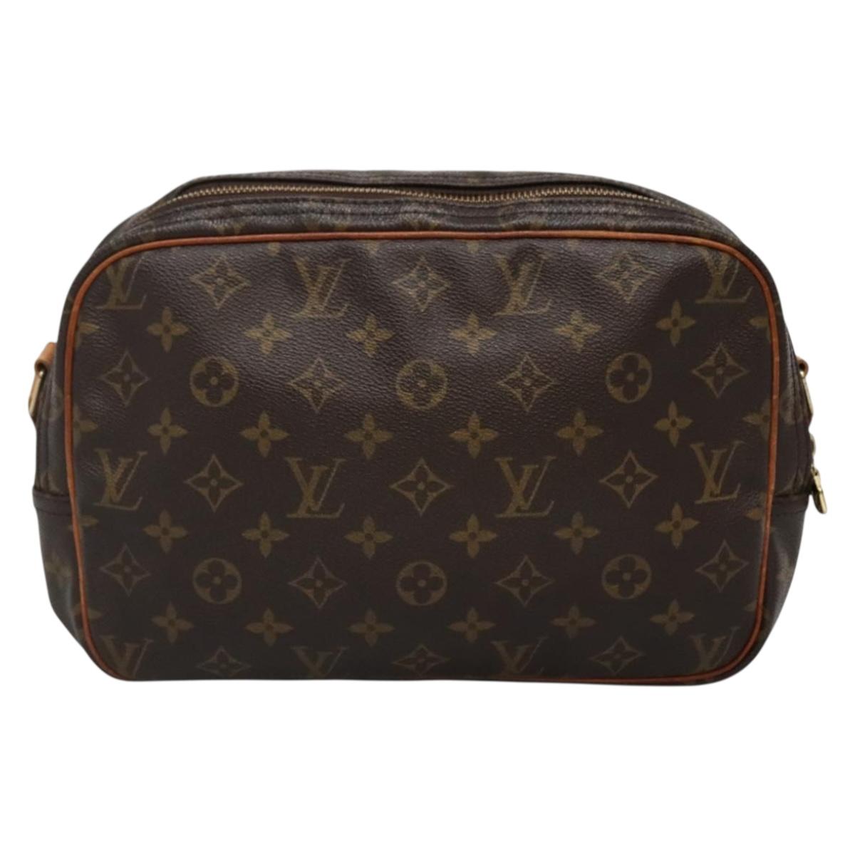 LOUIS VUITTON Monogram Reporter PM Shoulder Bag M45254 LV Auth bs27949