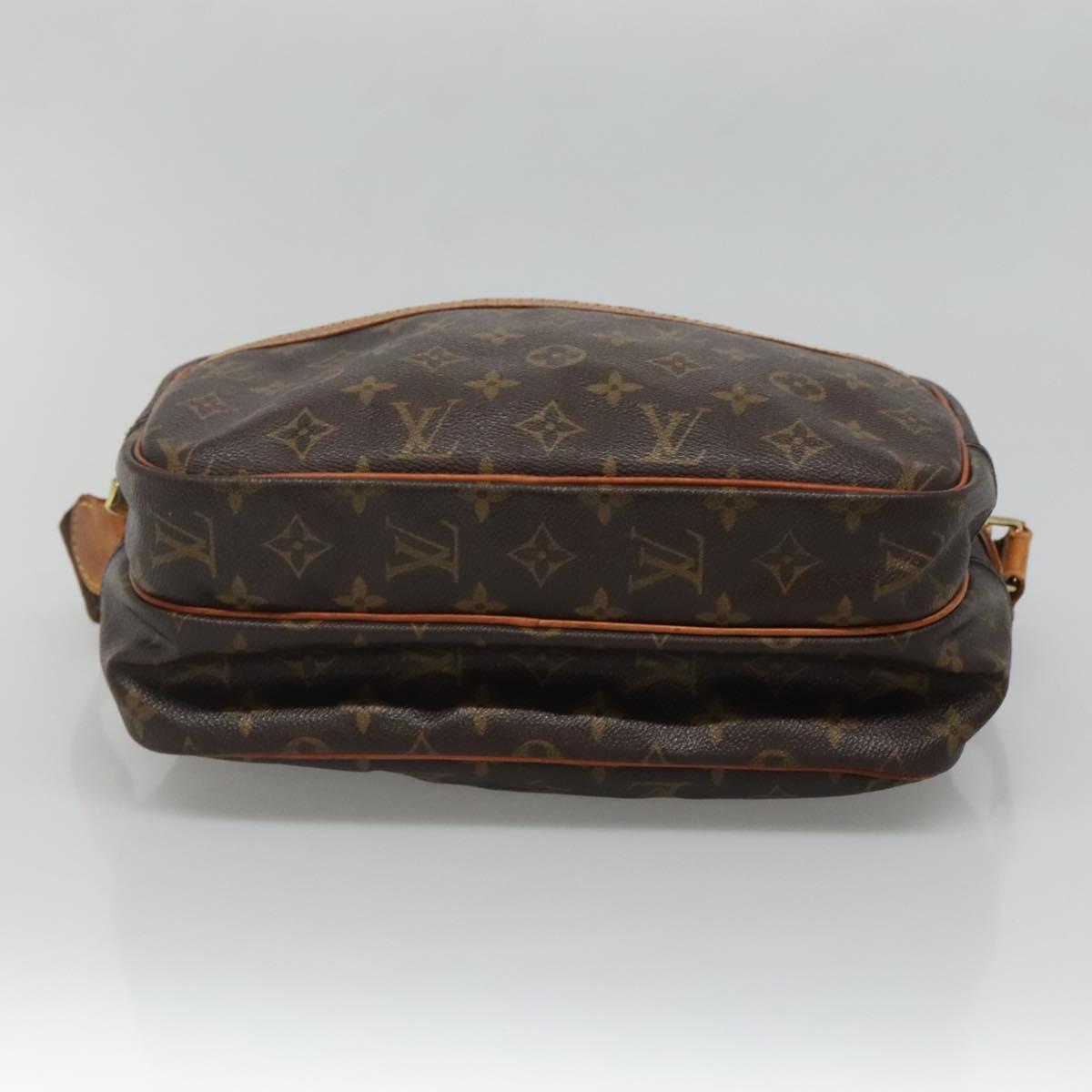 LOUIS VUITTON Monogram Reporter PM Shoulder Bag M45254 LV Auth bs27949