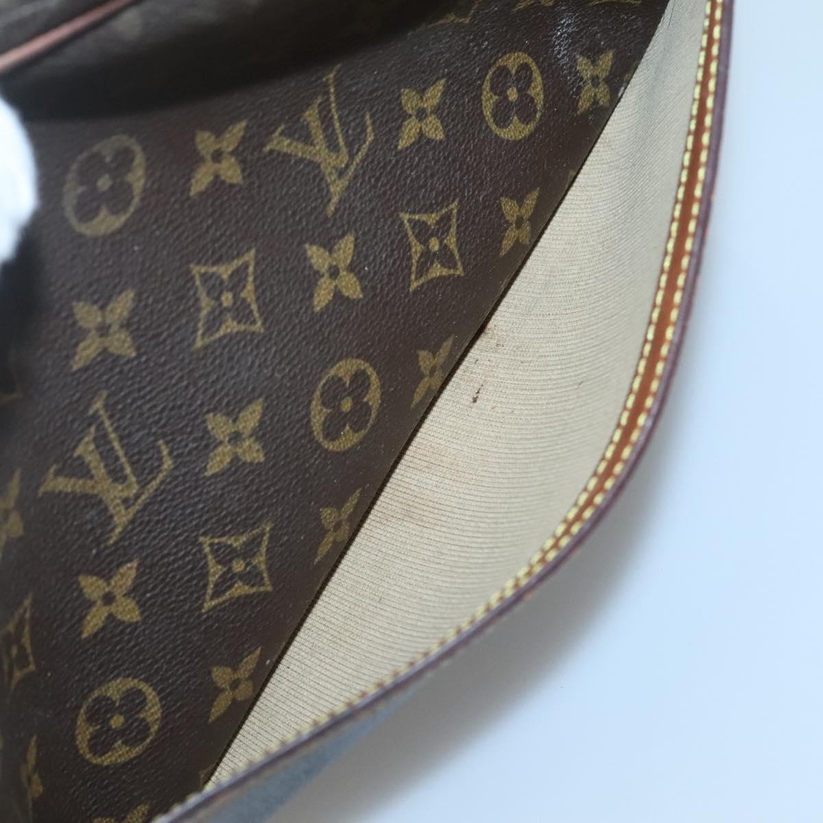 LOUIS VUITTON Monogram Reporter PM Shoulder Bag M45254 LV Auth bs27951