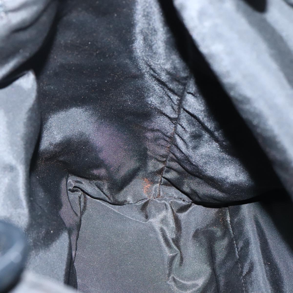 PRADA Hand Bag Nylon Black Auth bs28060