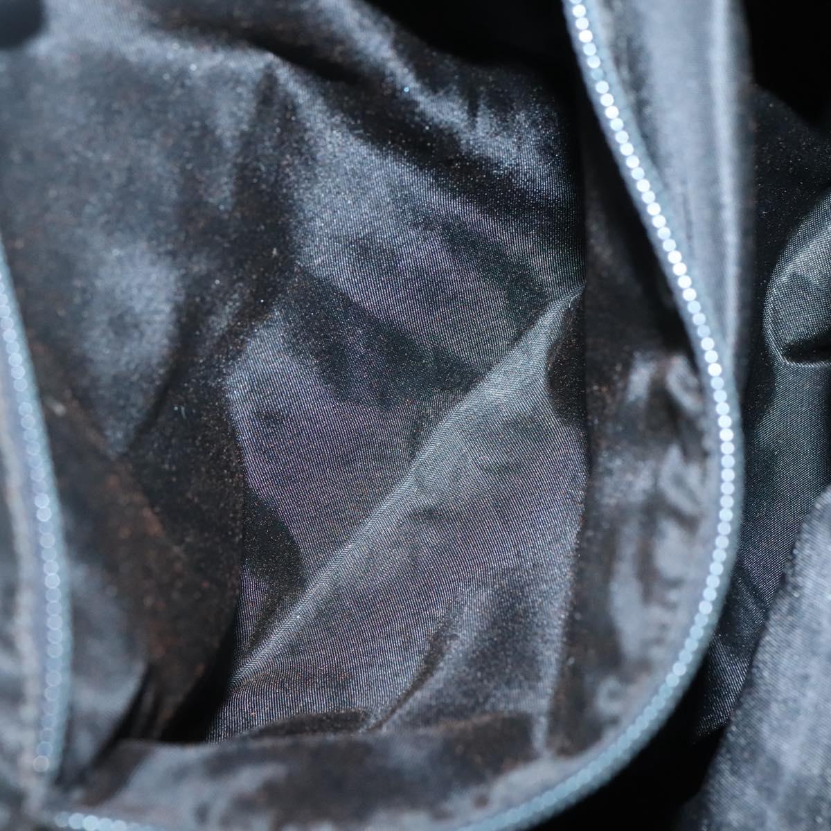 PRADA Hand Bag Nylon Black Auth bs28060