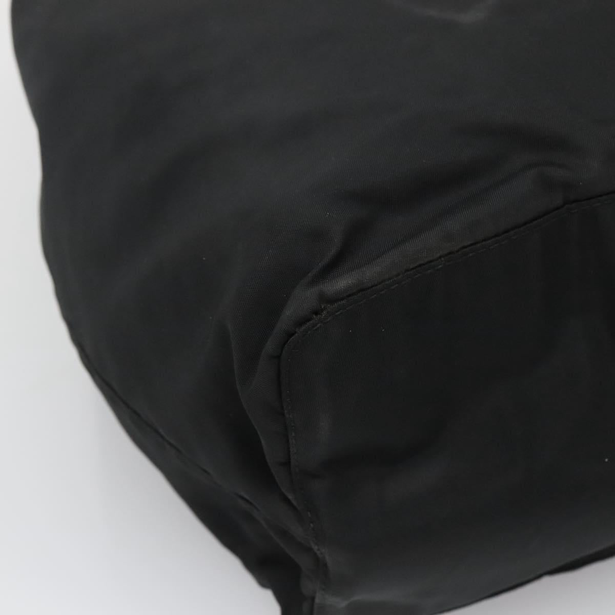 PRADA Hand Bag Nylon Black Auth bs28060