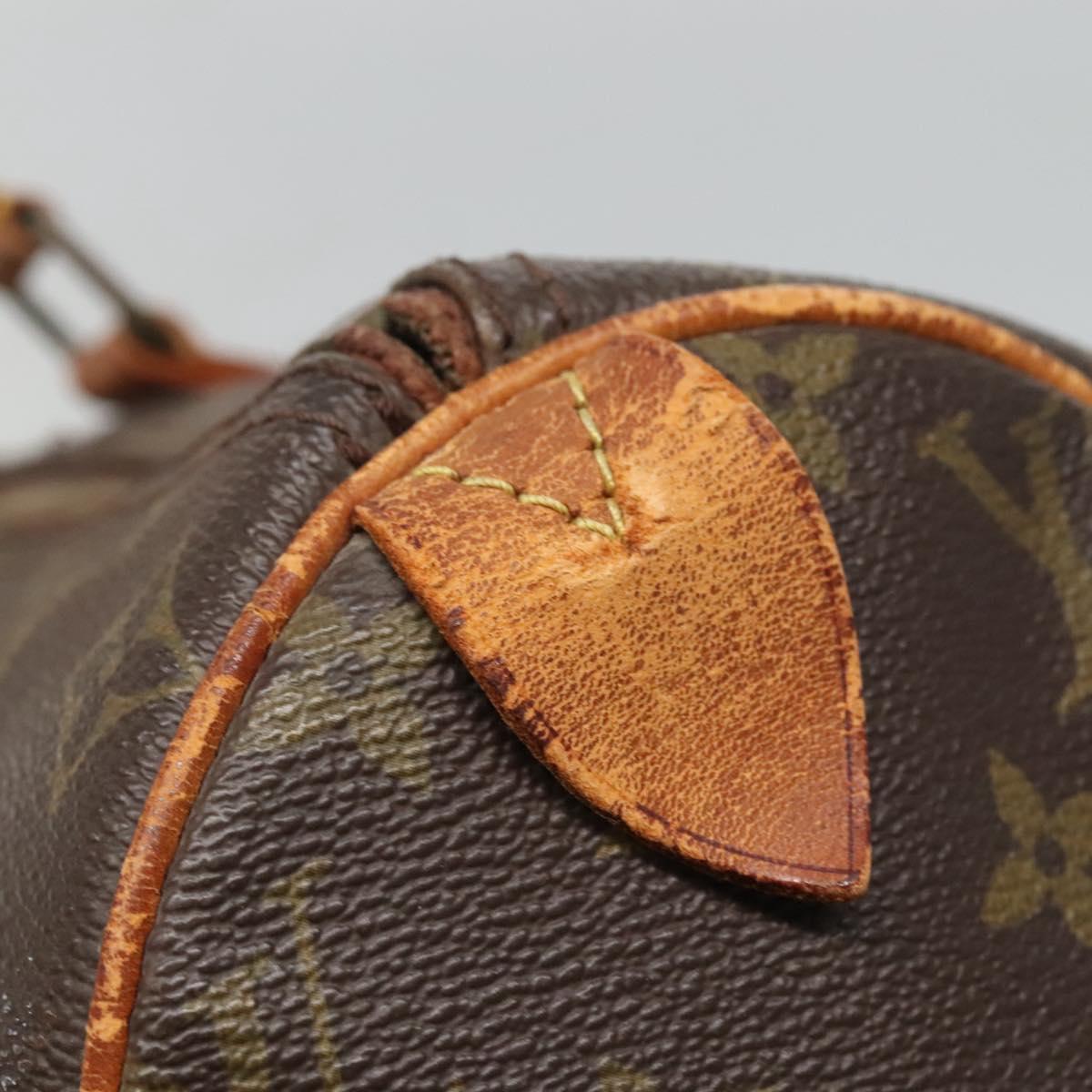 LOUIS VUITTON Monogram Speedy 40 Hand Bag M41522 LV Auth bs28092