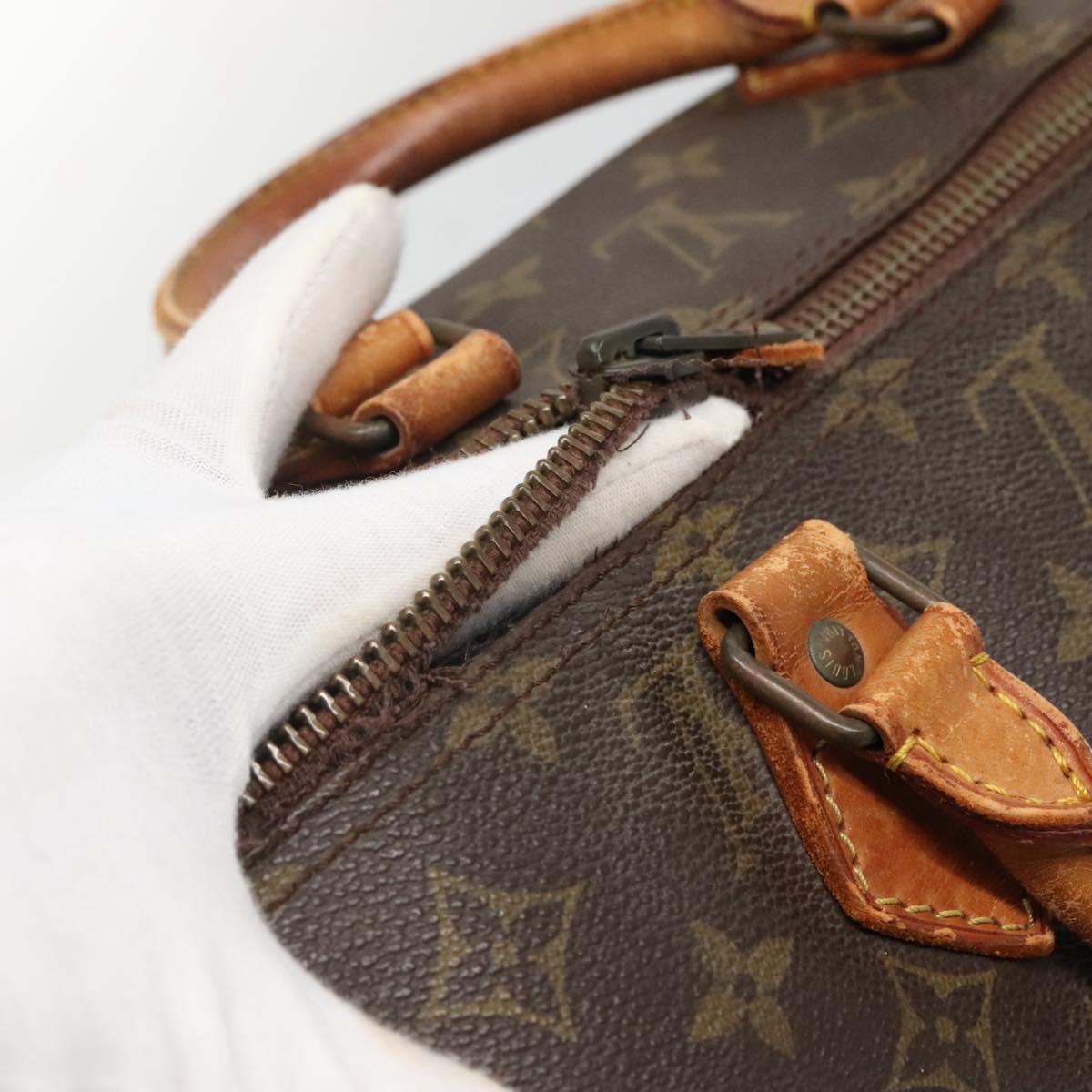 LOUIS VUITTON Monogram Speedy 40 Hand Bag M41522 LV Auth bs28092