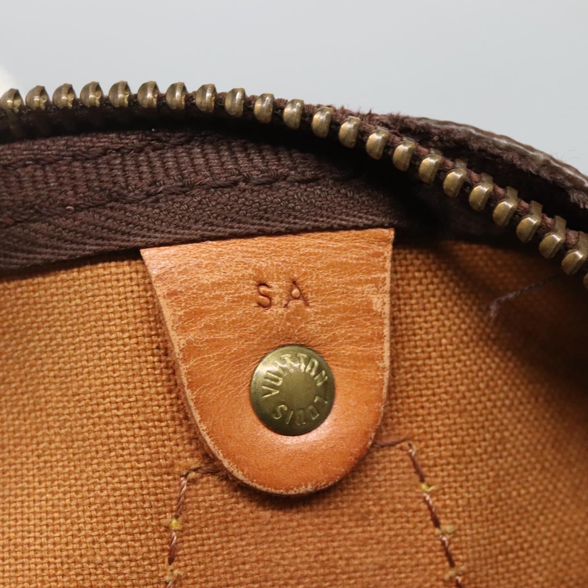 LOUIS VUITTON Monogram Speedy 40 Hand Bag M41522 LV Auth bs28092