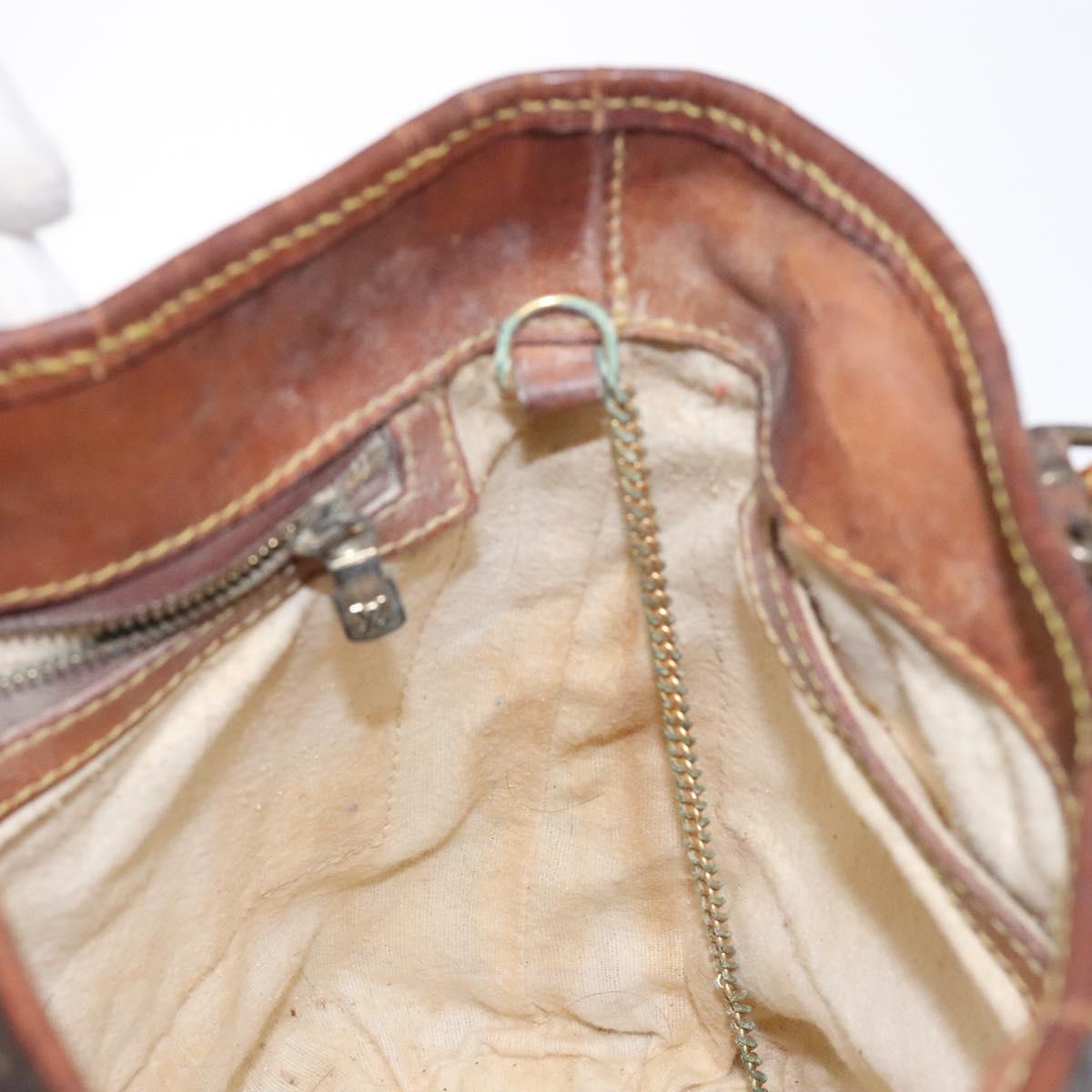 LOUIS VUITTON Monogram Bucket PM Shoulder Bag M42238 LV Auth bs28094