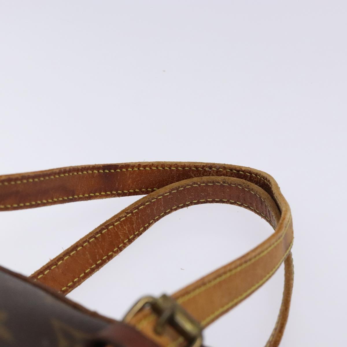LOUIS VUITTON Monogram Bucket PM Shoulder Bag M42238 LV Auth bs28094