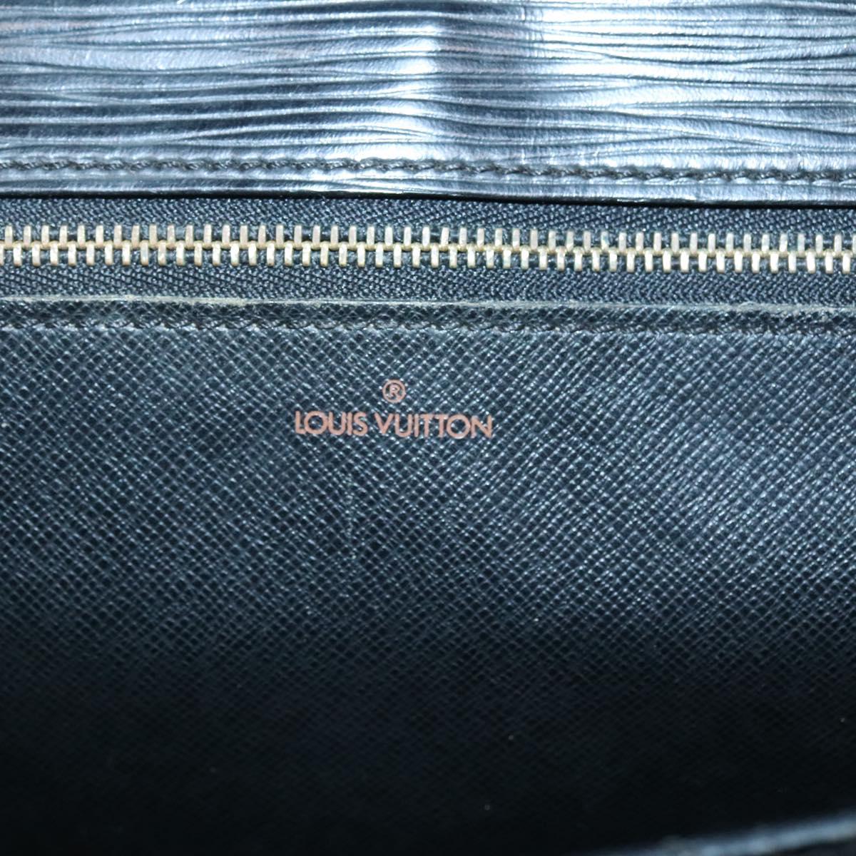 LOUIS VUITTON Epi Serviette Conseiller Business Bag Black M54422 LV Auth bs28107